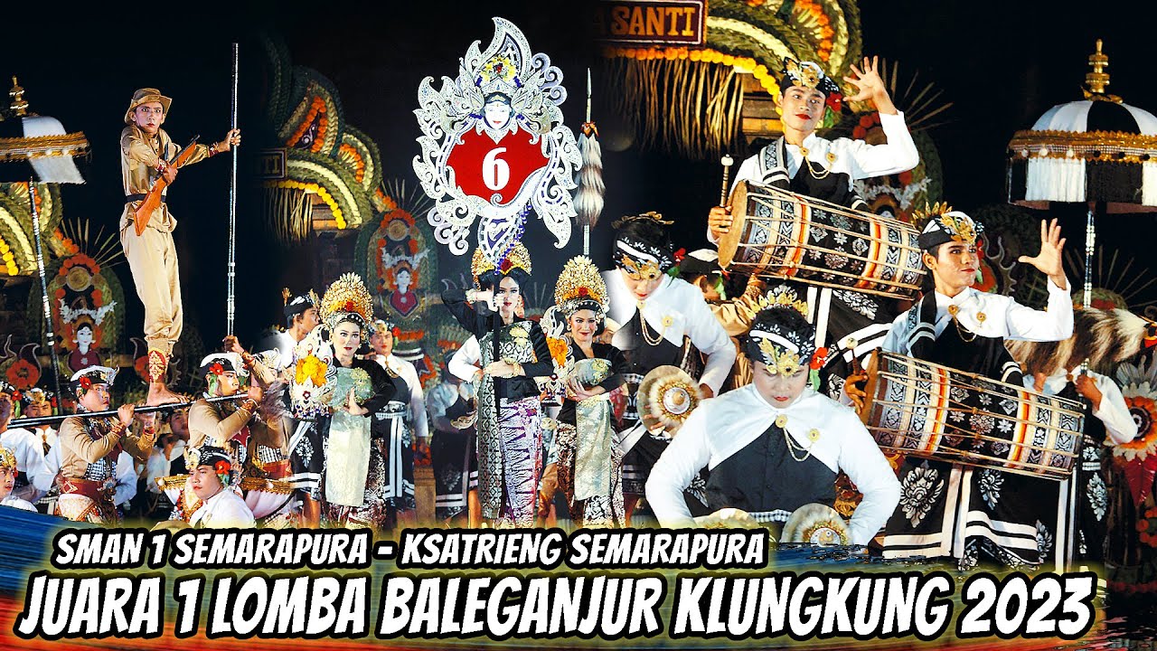 JUARA 1 LOMBA BALEGANJUR SMA/SMK SE-KABUPATEN KLUNGKUNG 