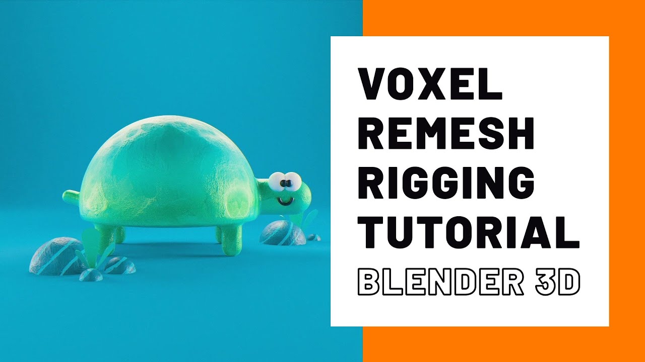 Blender 3.0 - Simple Turtle Character and Rig