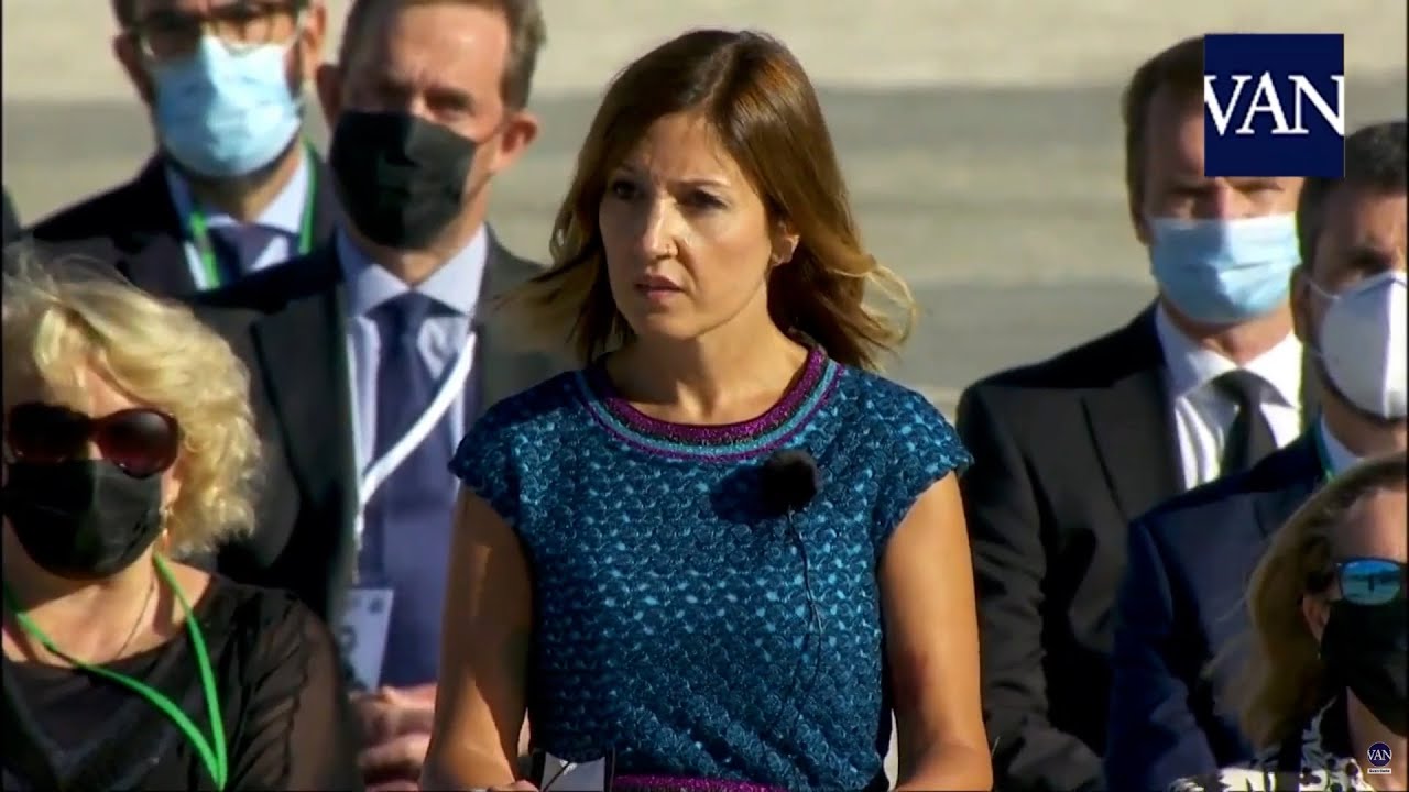 El conmovedor discurso de una enfermar en el homenaje a las víctimas de la Covid-19