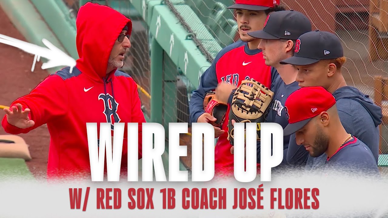 Red Sox 1B Coach Gives Kristian Campbell a Masterclass on Fielding at First
