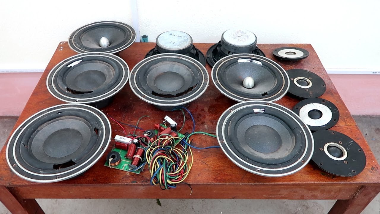 Mr.Electricity Restoration Project // Restoration Acoustic Speakers Membrane Tear