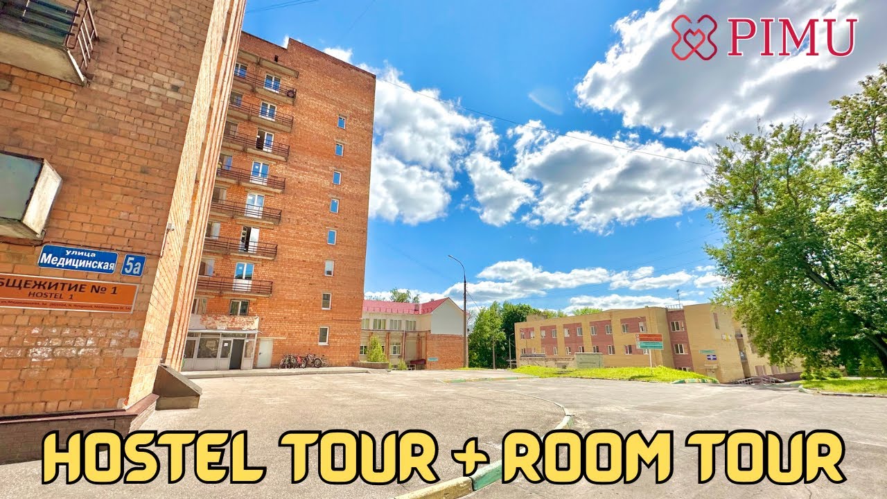 HOSTEL TOUR + ROOM TOUR | Privolzhsky Research Medical University | MBBS Russia🩺🇷🇺