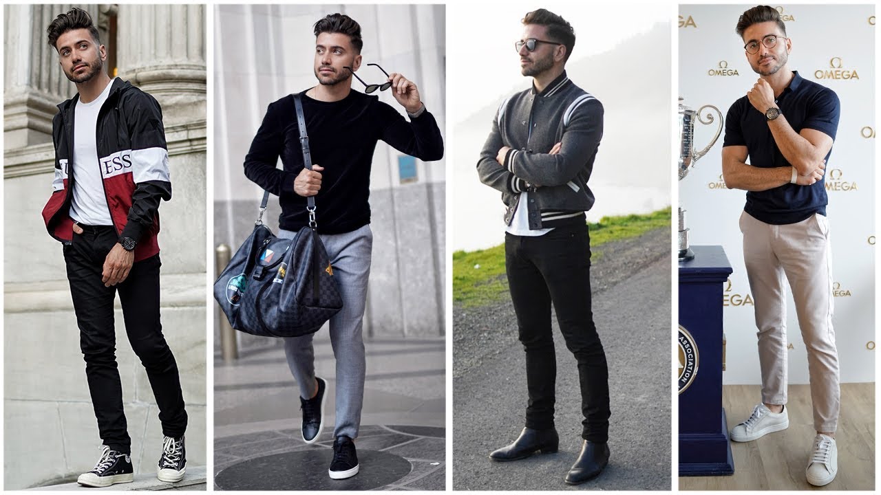 MEN'S OUTFIT INSPIRATION | Men's Fashion Lookbook | 4 Easy Outfits for Men