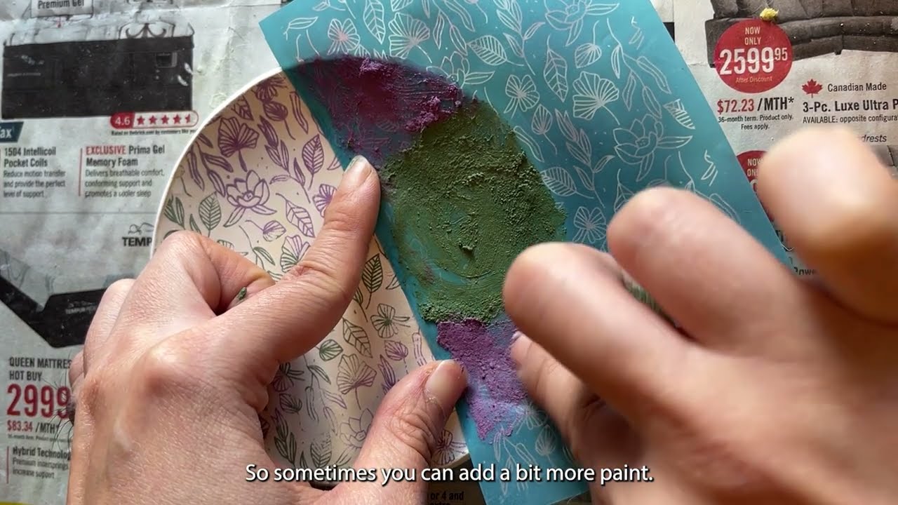 Screen Printing Underglaze on Bisque Beginner's Guide to Stunning Pottery