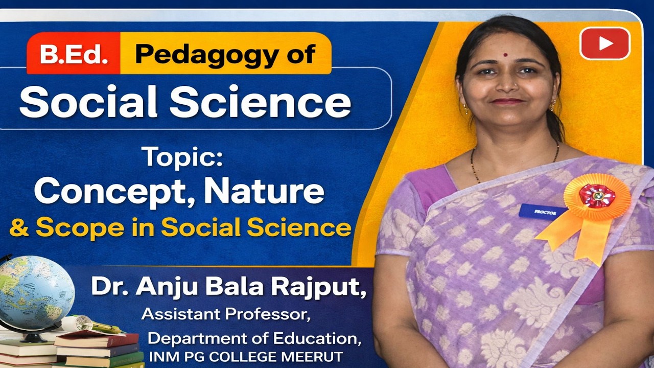 Lecture on Social Science Concept Nature Scope