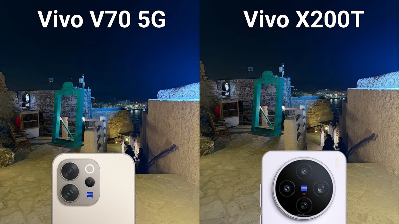 Vivo V70 5G vs Vivo X200T 5G Camera Test Comparison 