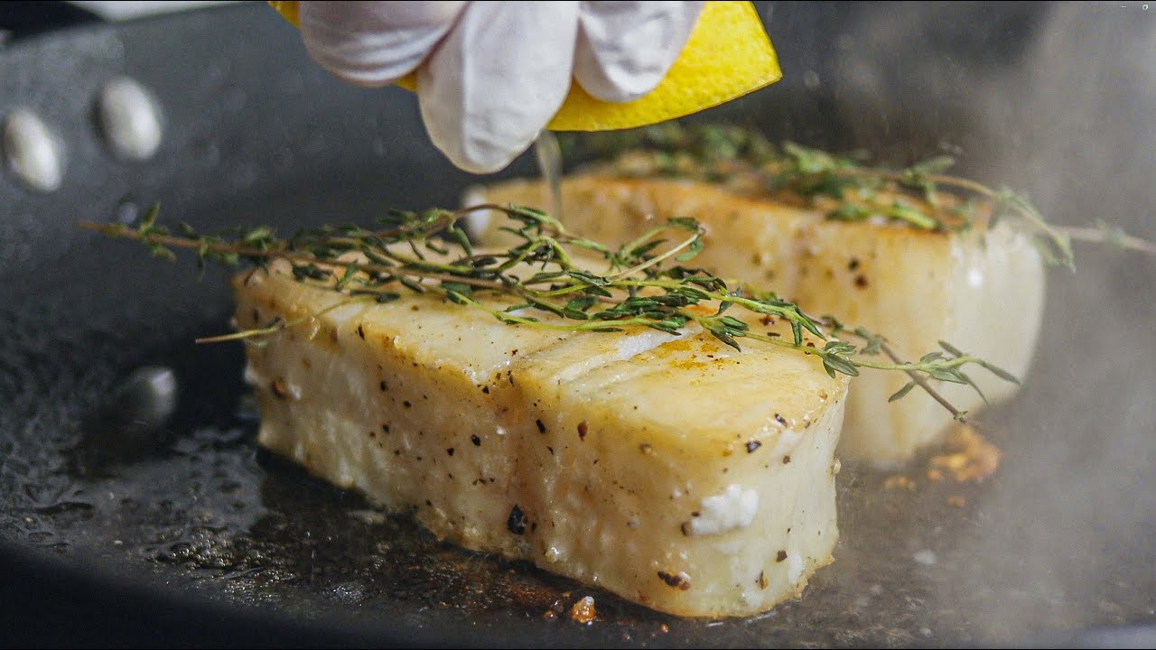 생선으로 스테이크 만들면 대박납니다! 농어 스테이크  焼き魚作り [낭만요리 낭만남자 낭남] #생선구이 #농어구이 #농어스테이크