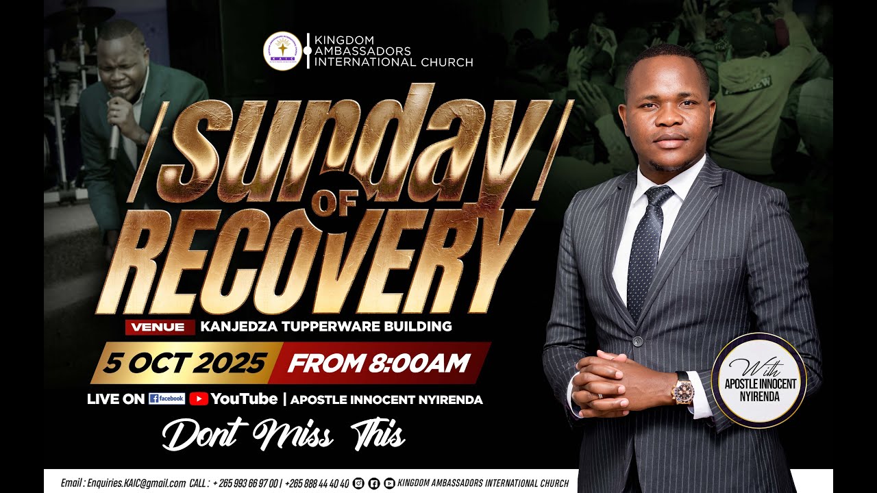 SUNDAY OF RECOVERY