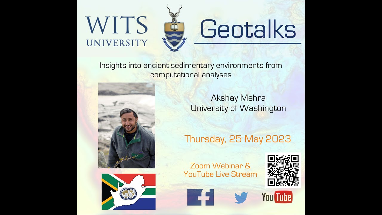 Wits Geotalks: Akshay Mehra on 