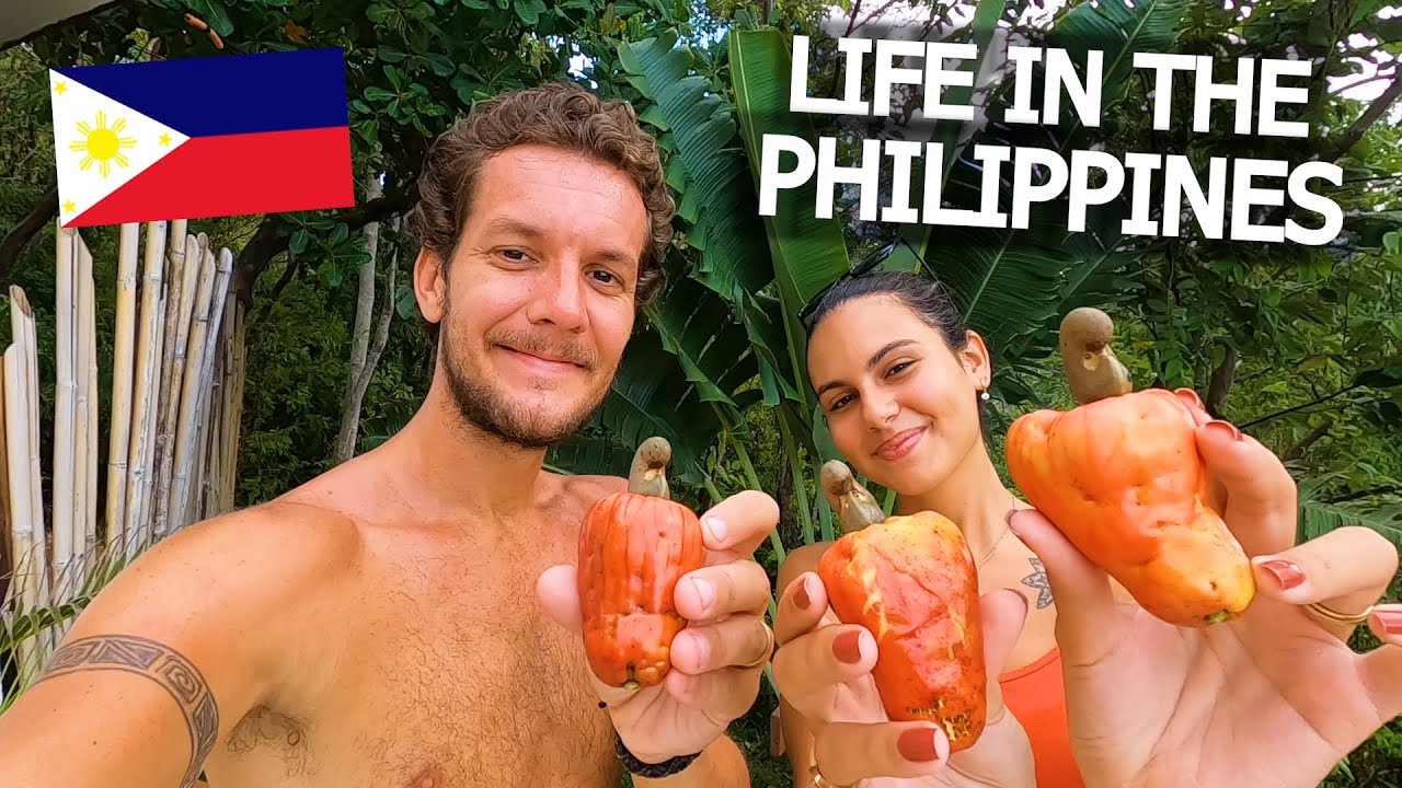 MAKING CASHEW JUICE & JUNGLE WORKOUT 🇵🇭 EL NIDO (PHILIPPINES)