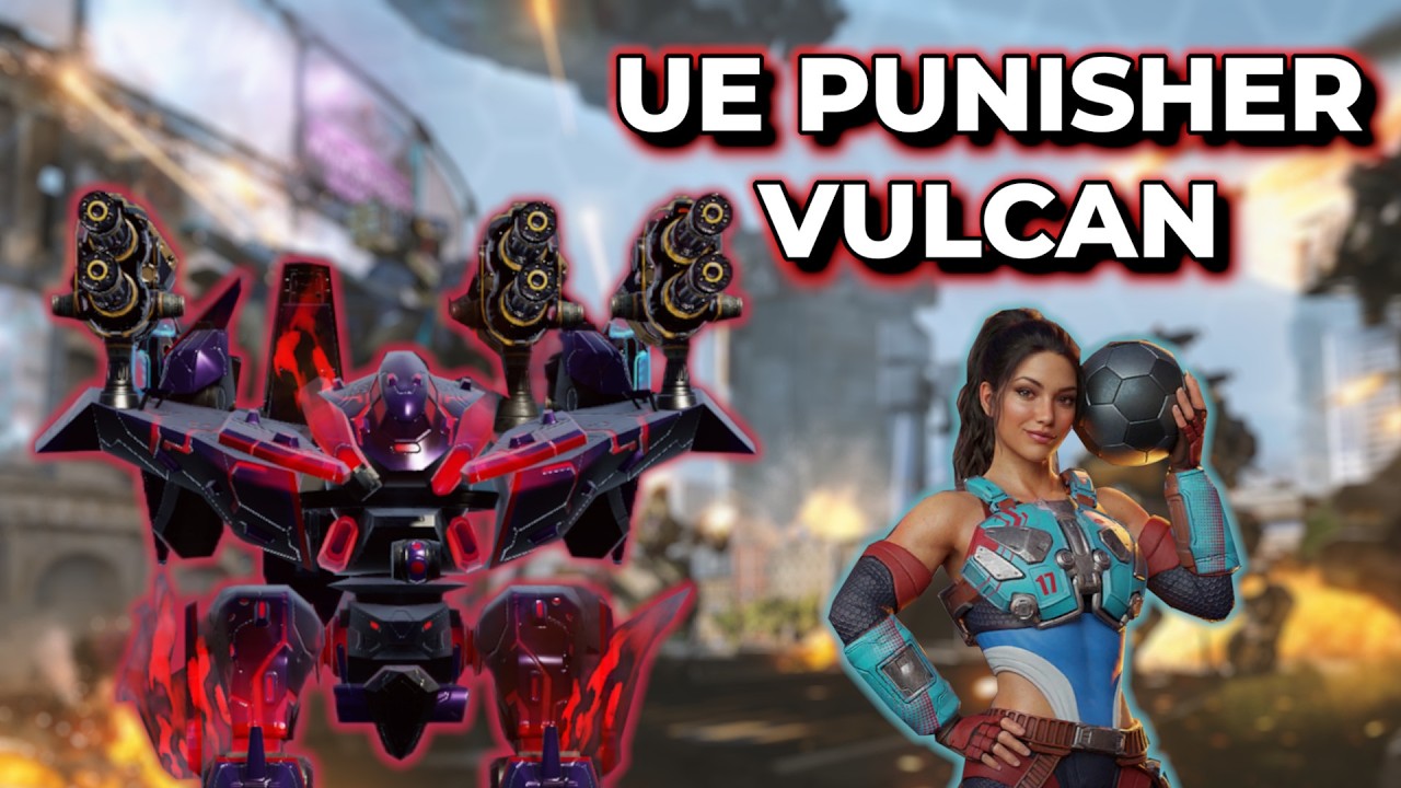 WR - Vulcan UE Punisher Kills Entire Luchador In Seconds + Sekhem Giveaway Winners | War Robots