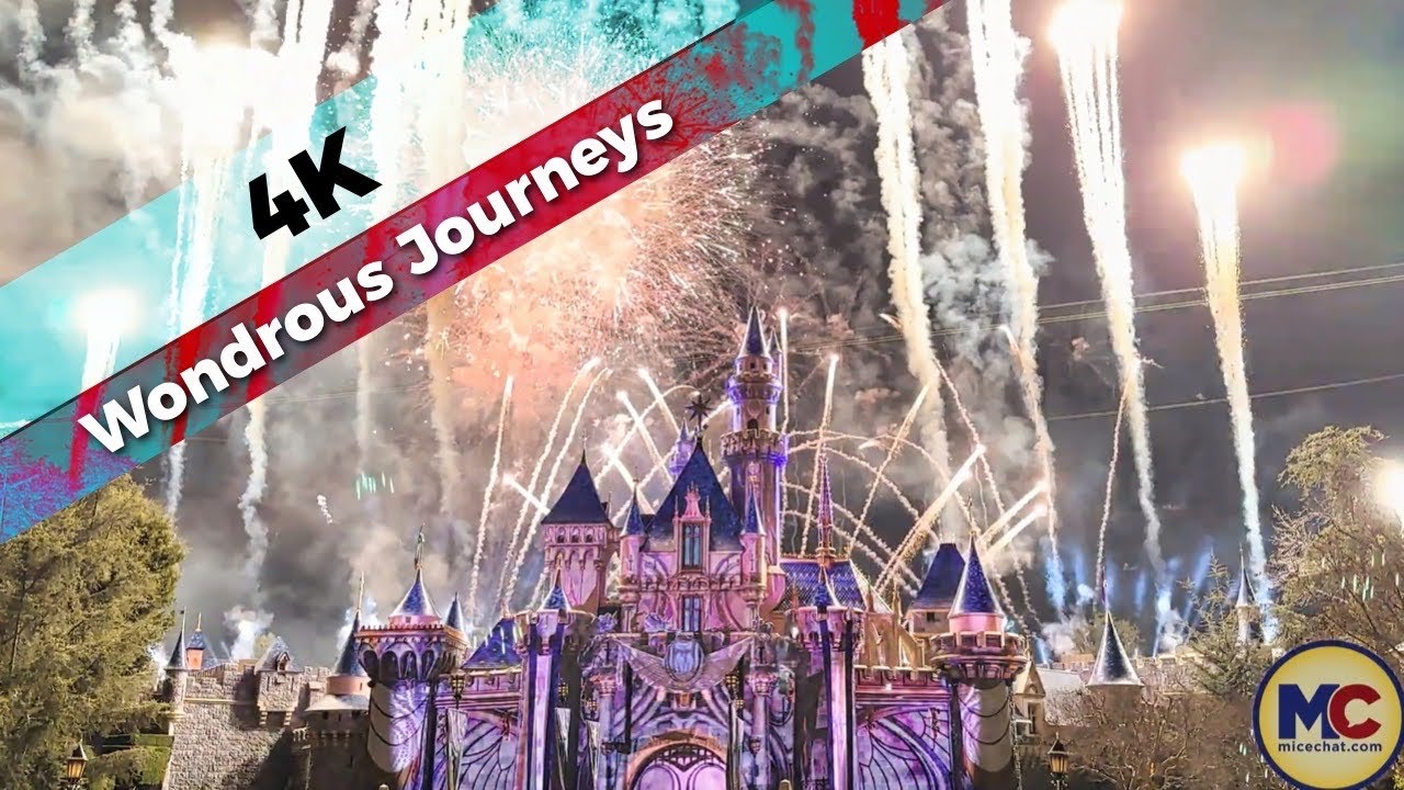 4K - Disneyland - Wondrous Journeys opening night - January 27, 2023