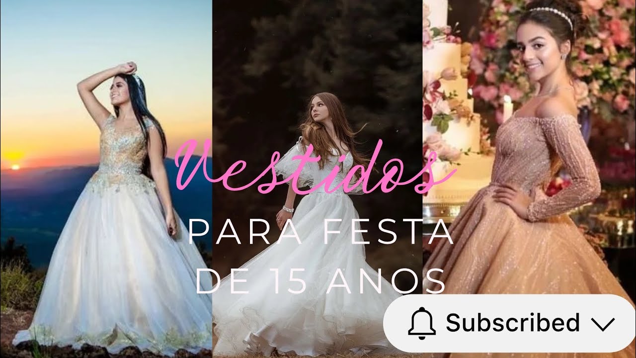 16 ideias de vestidos para festas de debutantes