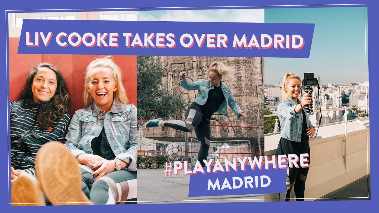GIVEAWAY! Liv Cooke takes over Madrid! #PlayAnywhere