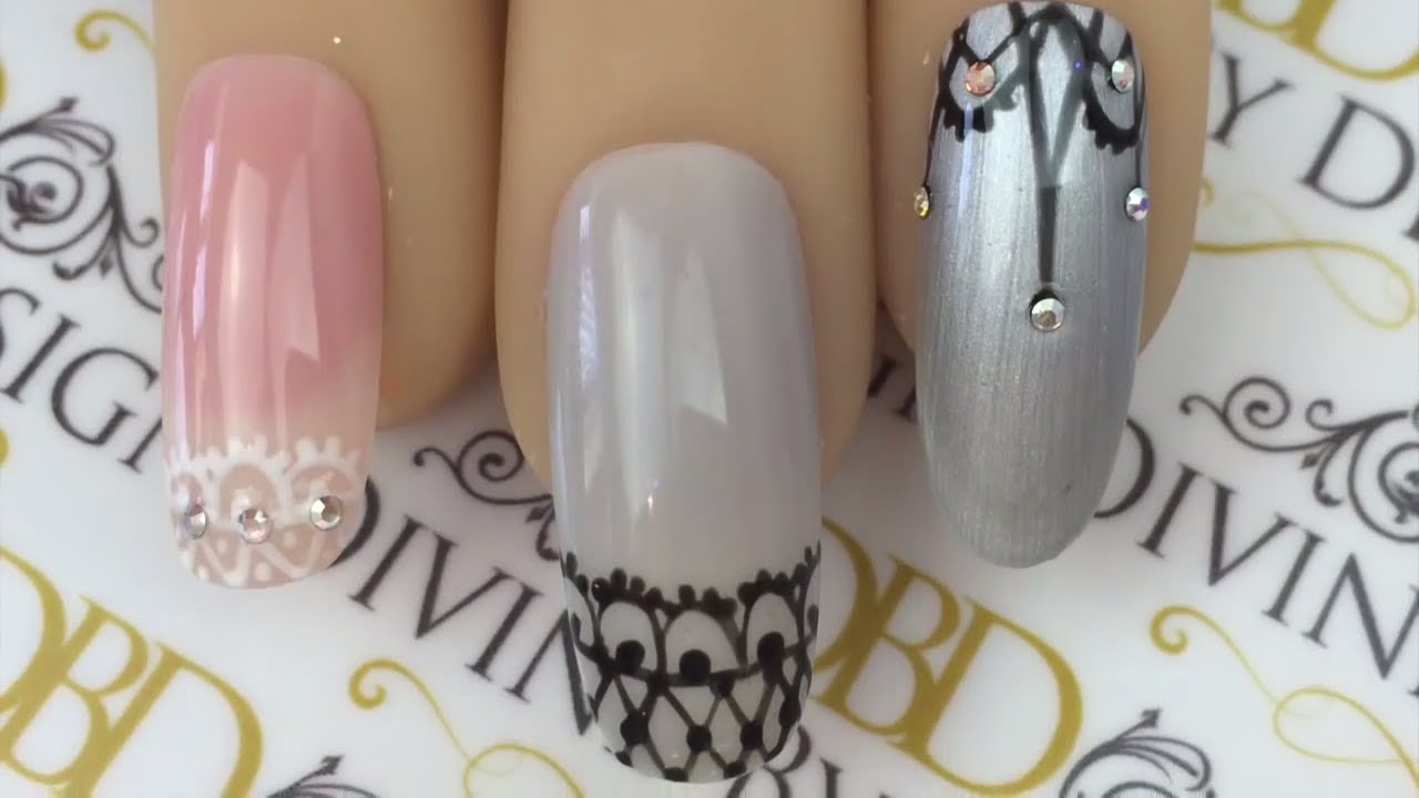 Lace Nail Art Design inc 