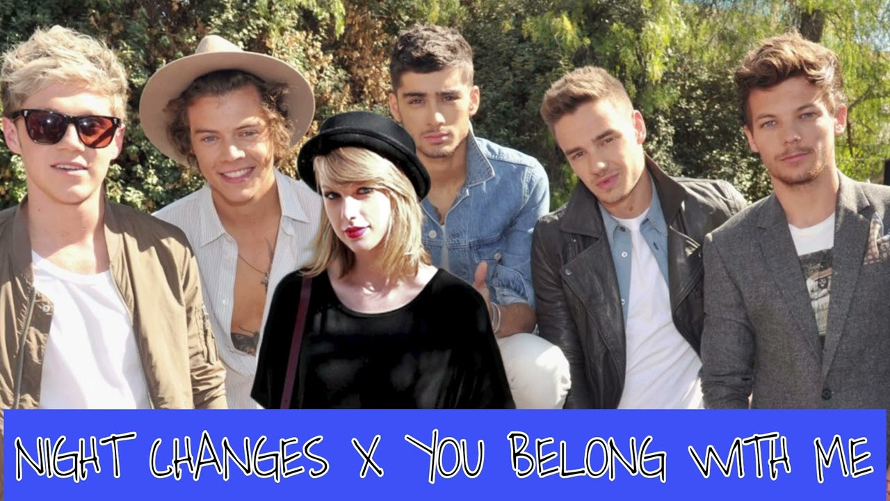 Night Changes X You Belong With Me | One Direction & Taylor Swift Mashup - DJ Bosch