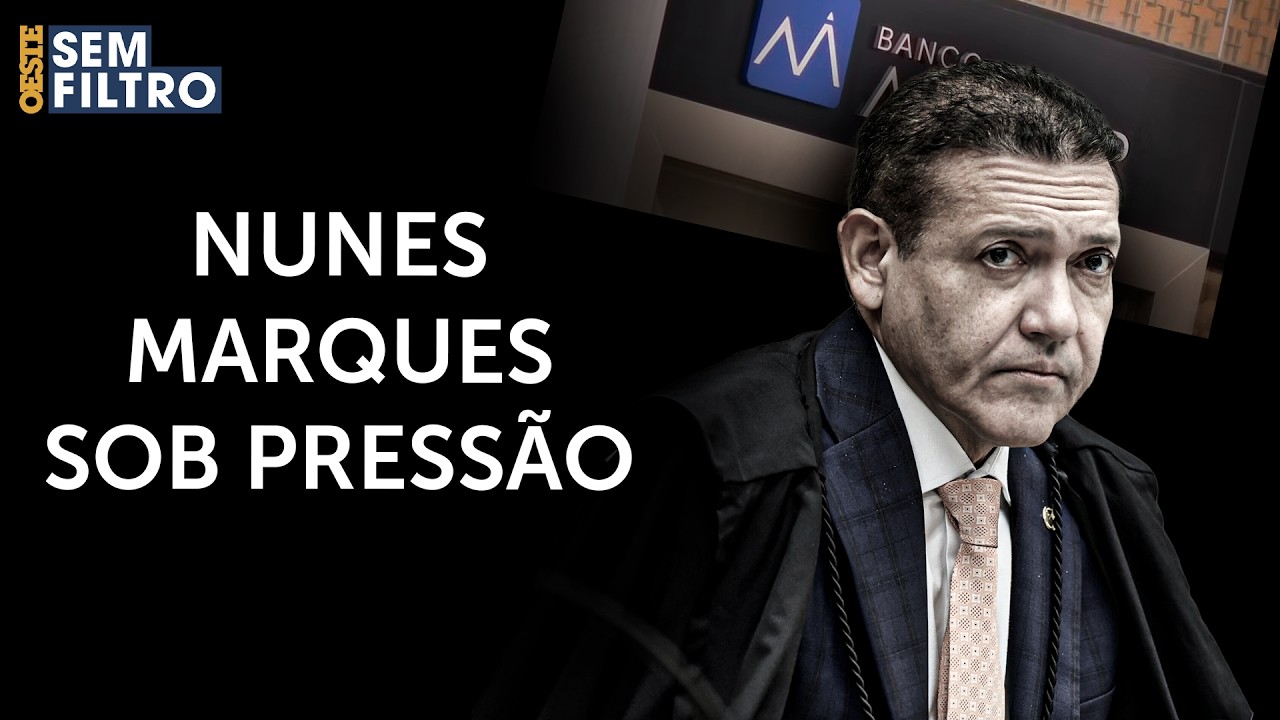 CASO MASTER: Nunes Marques será fiel da balança no julgamento da prisão de Vorcaro