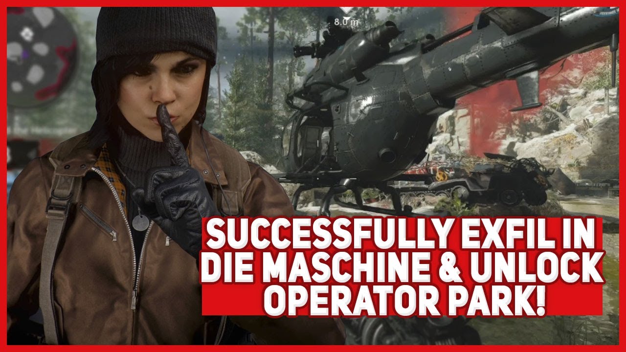 Как успешно эвакуироваться из Die Maschine Zombies и разблокировать парк операторов!