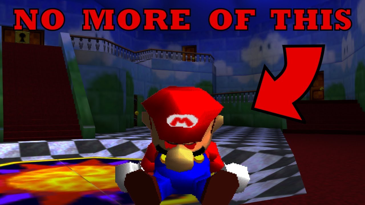 Super Mario 64 is NOT scary