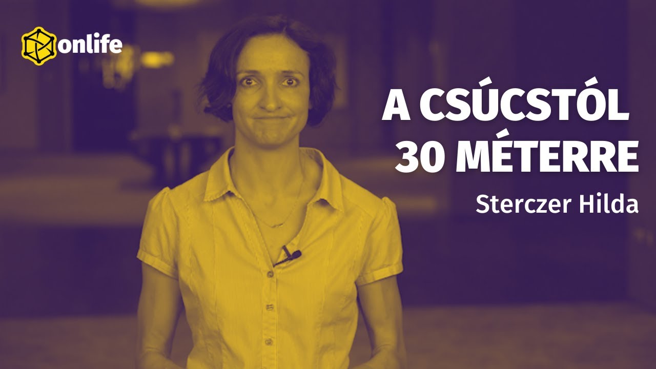 A csúcstól 30 méterre – Sterczer Hilda