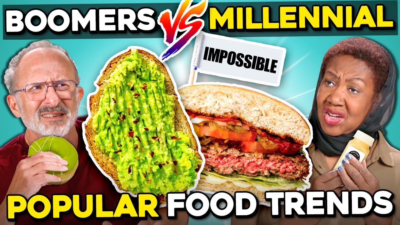 Boomers Try Millennial Food Trends