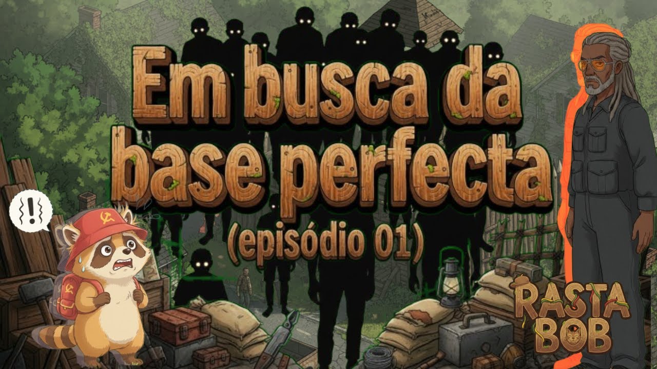 EM BUSCA DA BASE PERFEITA: O Começo da jornada de Bob (Project Zomboid) EP 01