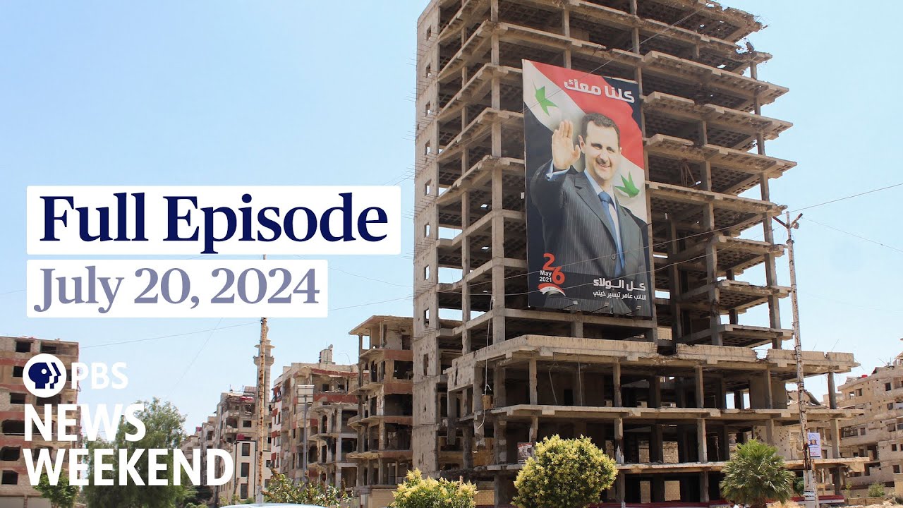 PBS News Weekend full episode, July 20, 2024