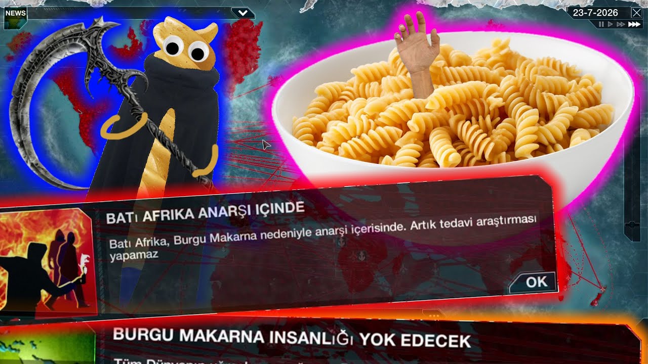 Plague Inc - Burgu makarna yemeyin yedirmeyin (Prion) [Türkçe]