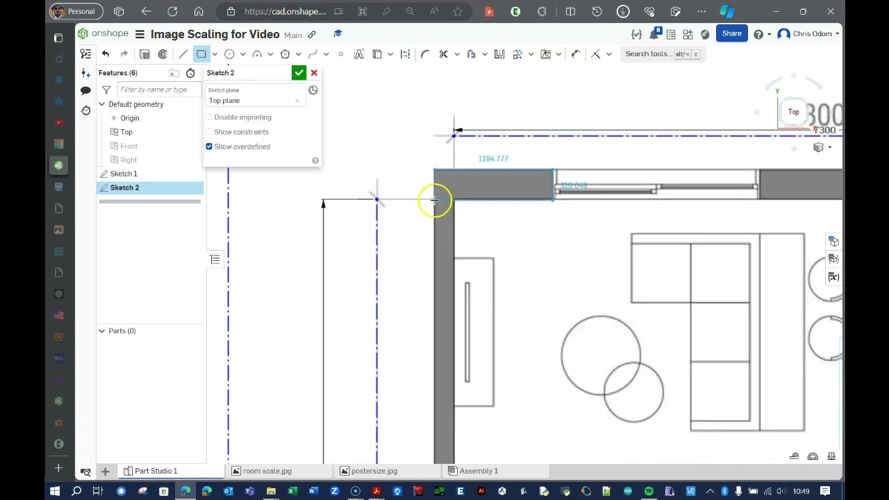 Image Scaling in OnShape