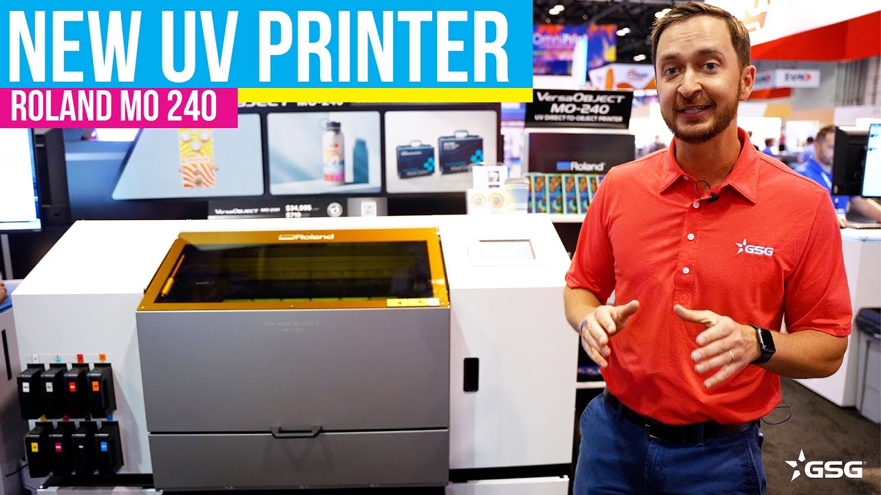 Roland's LATEST UV Printer | ROLAND VersaObject MO 240
