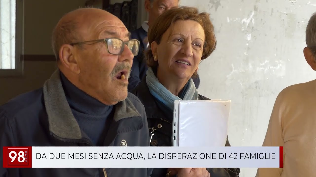 DA DUE MESI SENZA ACQUA, LA DISPERAZIONE DI 42 FAMIGLIE