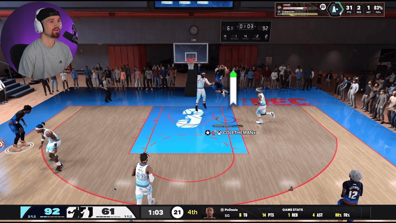 🚨LIVE🚨NEW 7'1 CENTER BUILD in RANDOM REC + 1M VC GIVEAWAY