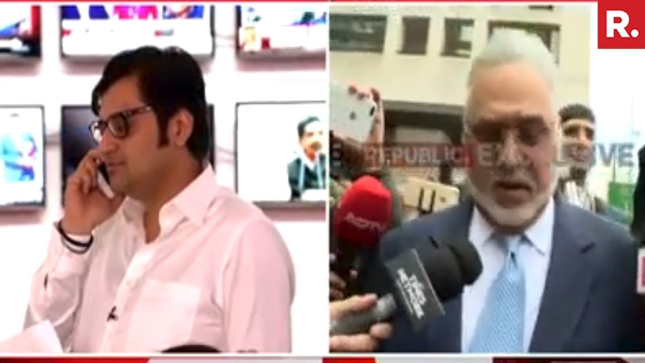 Arnab Goswami Confronts Vijay Mallya | Exclusive