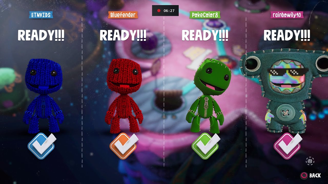 Sackboy: A Big Adventure PS5 Gameplay | 4 - Player Co-Op - Playthrough 39 EXTRA 5 (No Commentary)