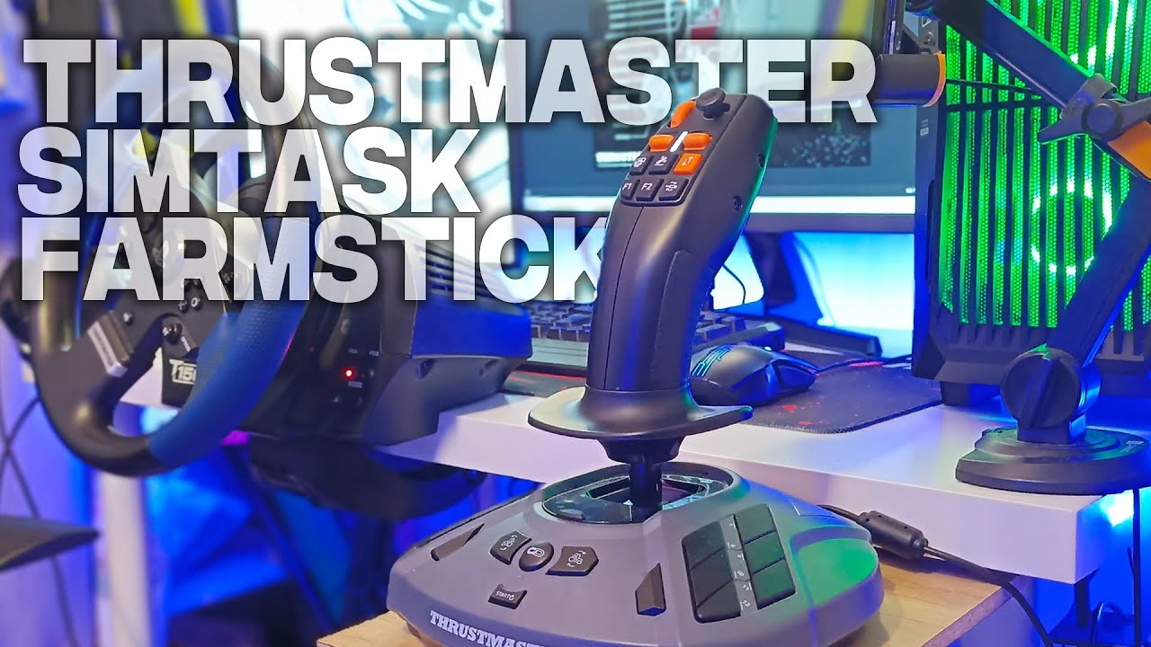 Thrustmaster SimTask FarmStick | joystick | Test a recenze