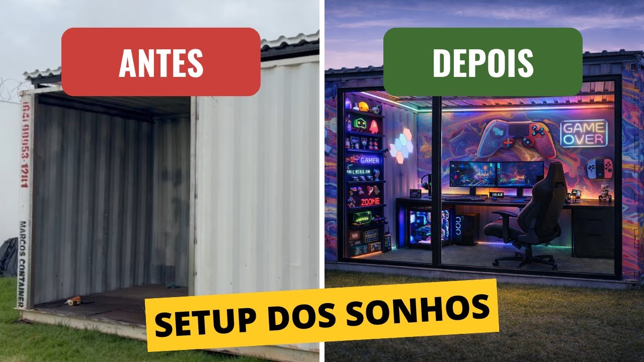 FINALMENTE realizei meu SETUP DOS SONHOS 🔥 #DEU BOM?
