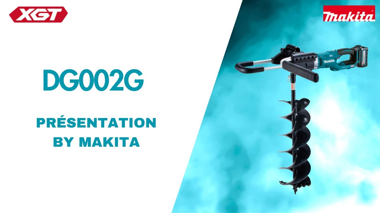 PRÉSENTATION BY MAKITA - DG002G XGT 40V Max