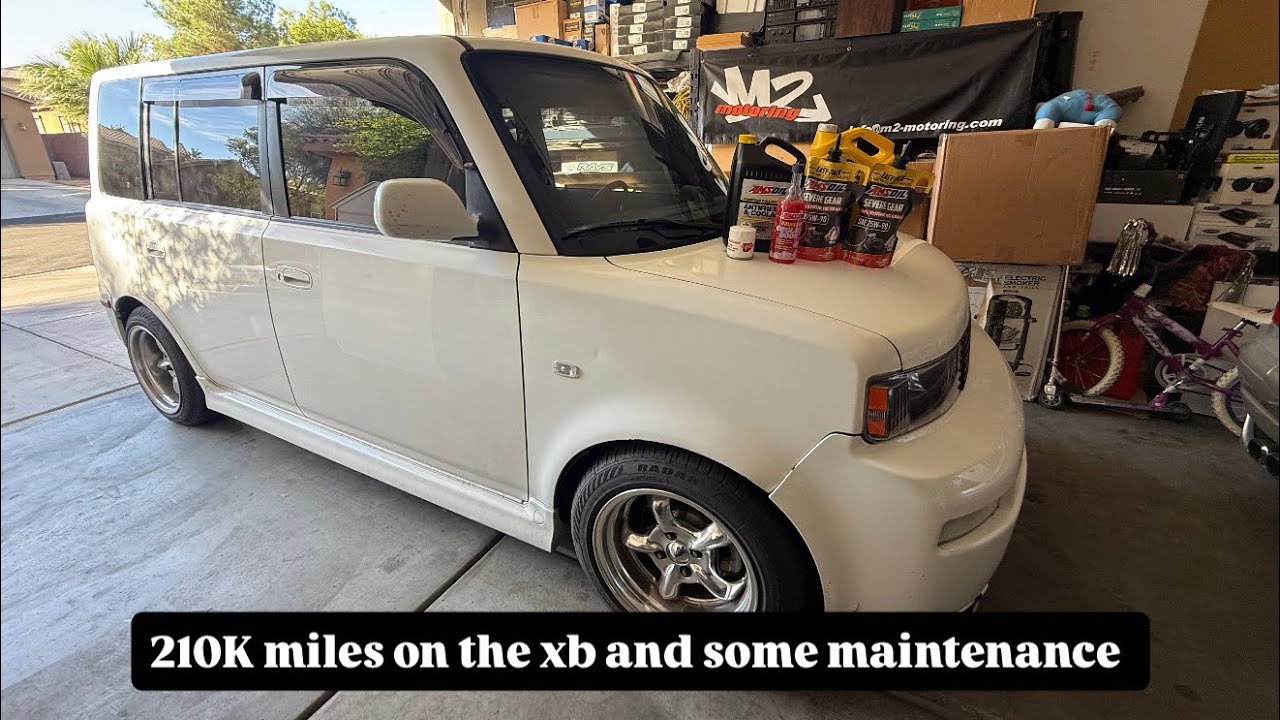 Наконец-то мой Scion xB достиг пробега в 210 000 миль. Требуется некоторое техническое обслуживан...