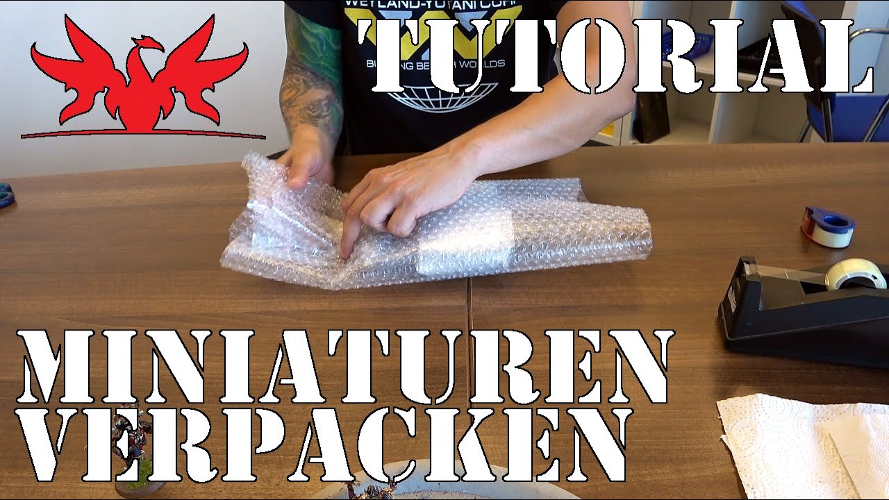Tutorial - Miniaturen verpacken - Phantasos Studio
