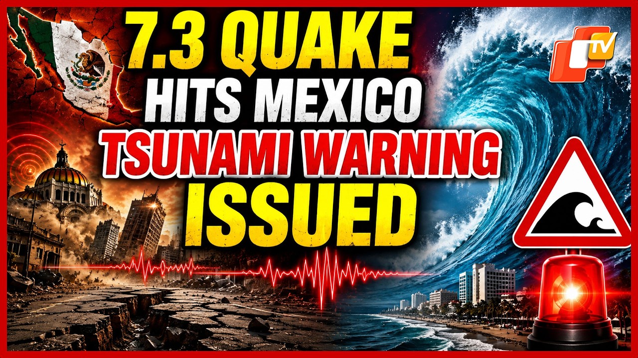 7.3-Magnitude Earthquake Jolts Mexico, Triggers Tsunami Warning