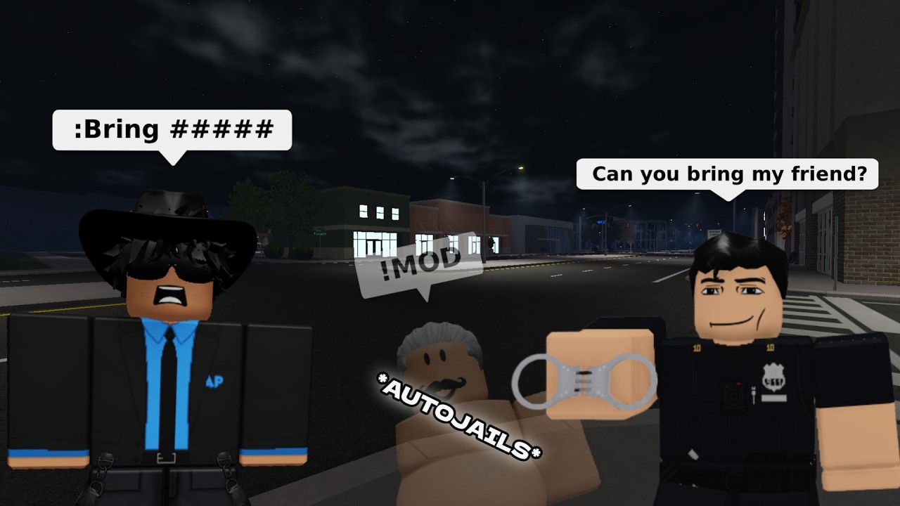 Telling mods to bring my friend | ERLC TROLLING