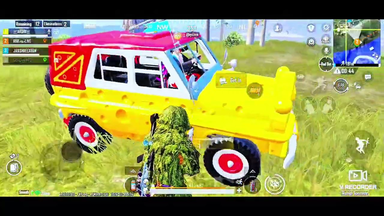  1v4 Clutch BGMIPressure Me Perfect Play 🔥 LIKE Comment Share 