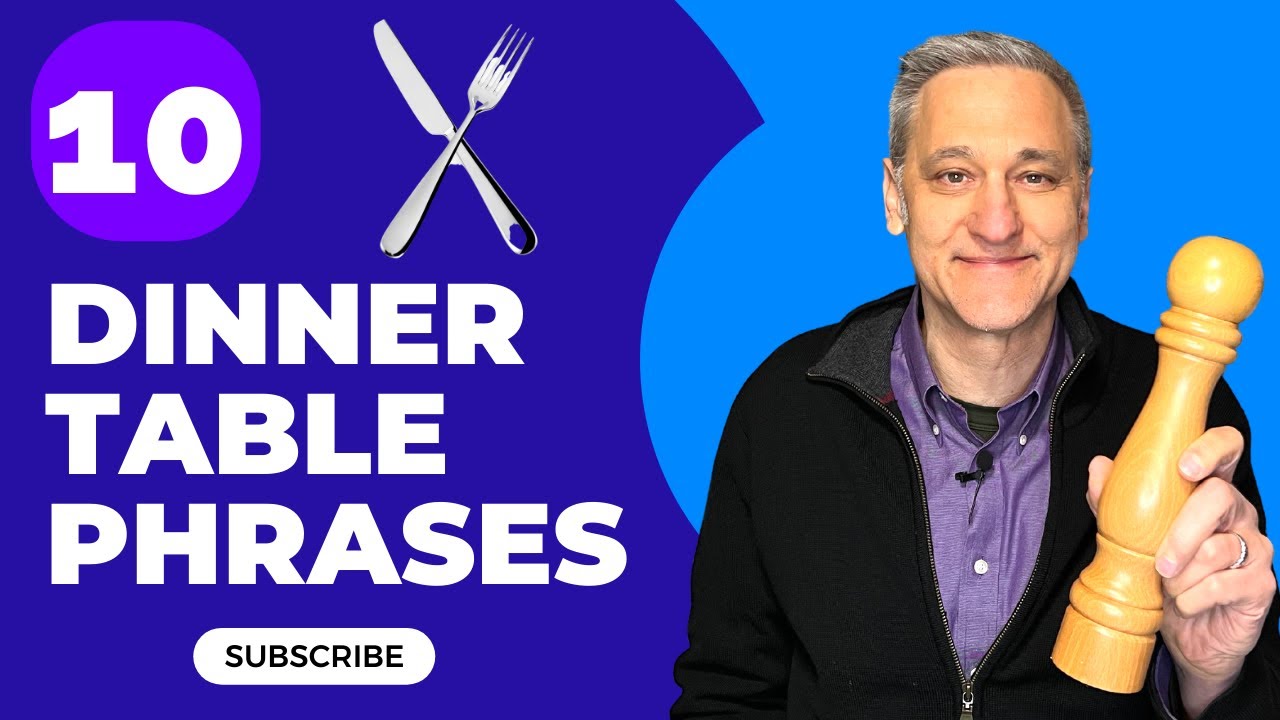 Master the Art of Dining: Learn the Top 10 English Phrases Used at the Dinner Table