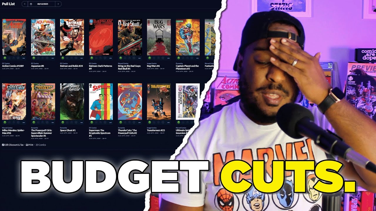 Making Some SERIOUS CUTS to My Pull List | The Great Purge of 2025