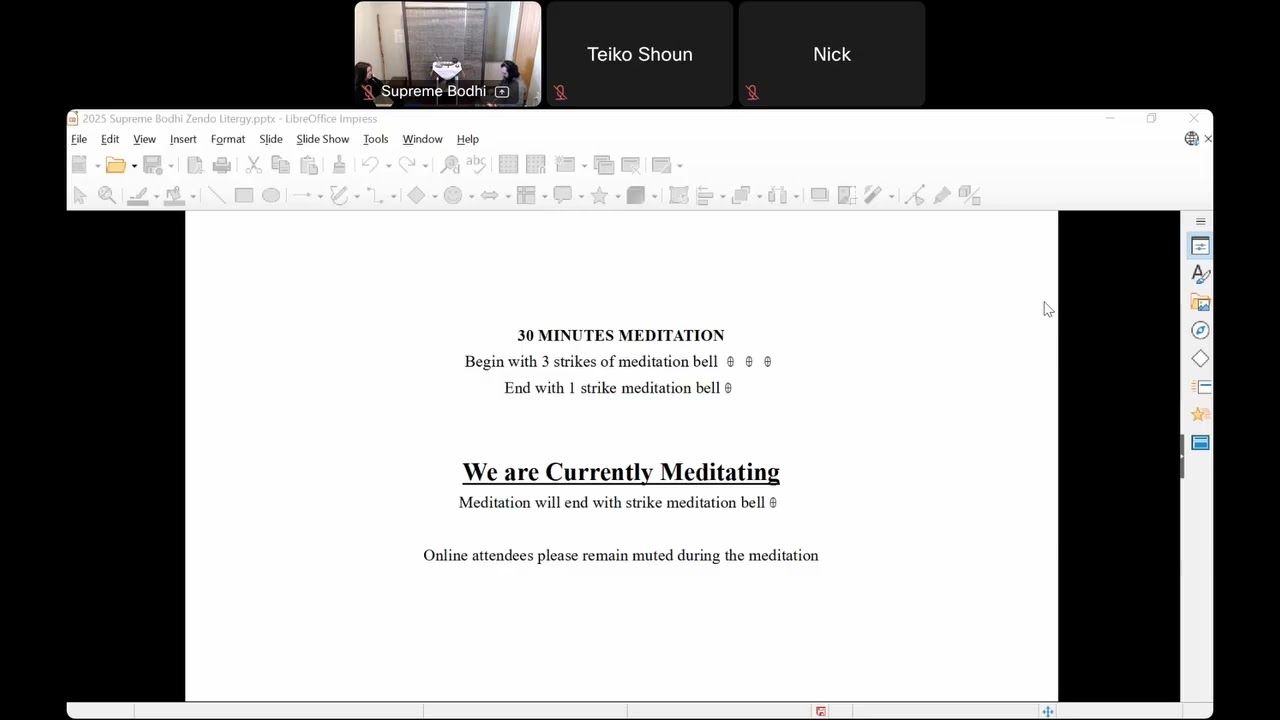 SBZ Meditation 03/08/2026