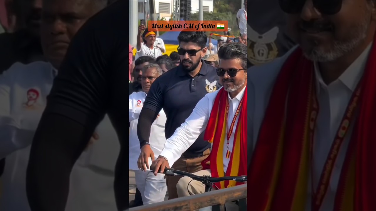 Our king at Karur, exciting moment ⚜️ #vijaythalapathy