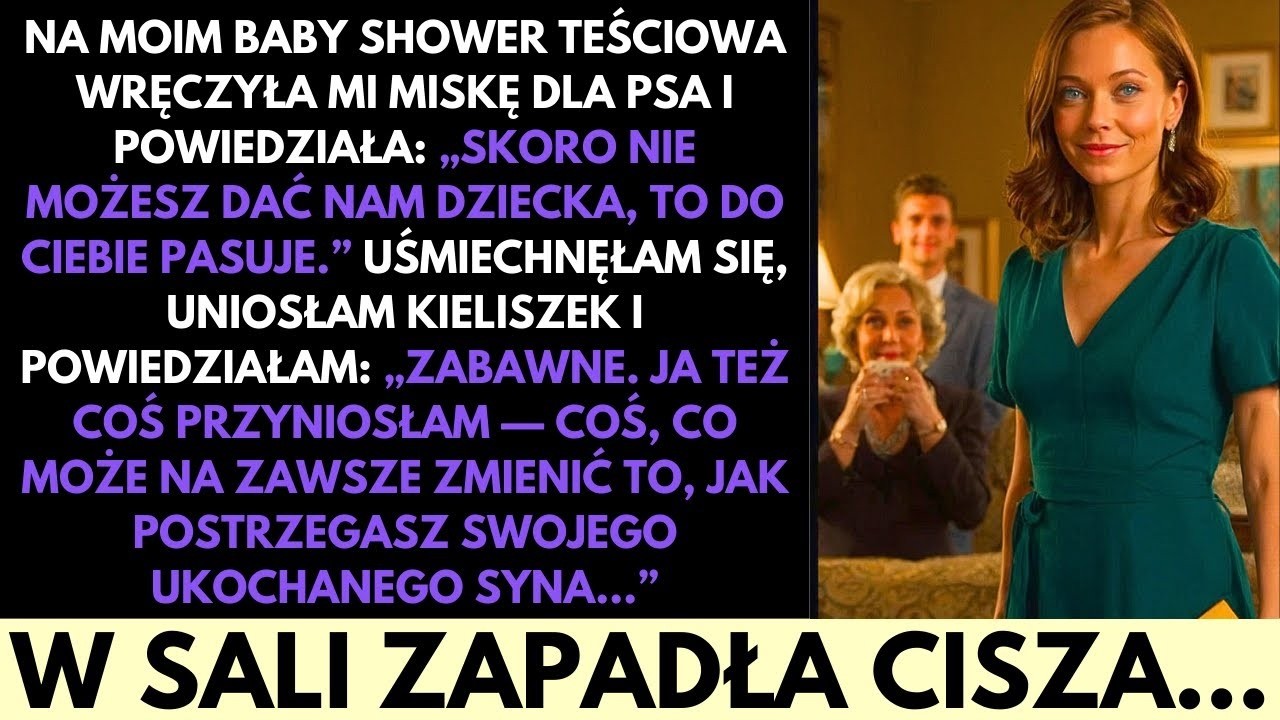 Teściowa Dała Mi Miskę Dla Psa Na Baby Shower—Więc Ujawniłam Jej Syna