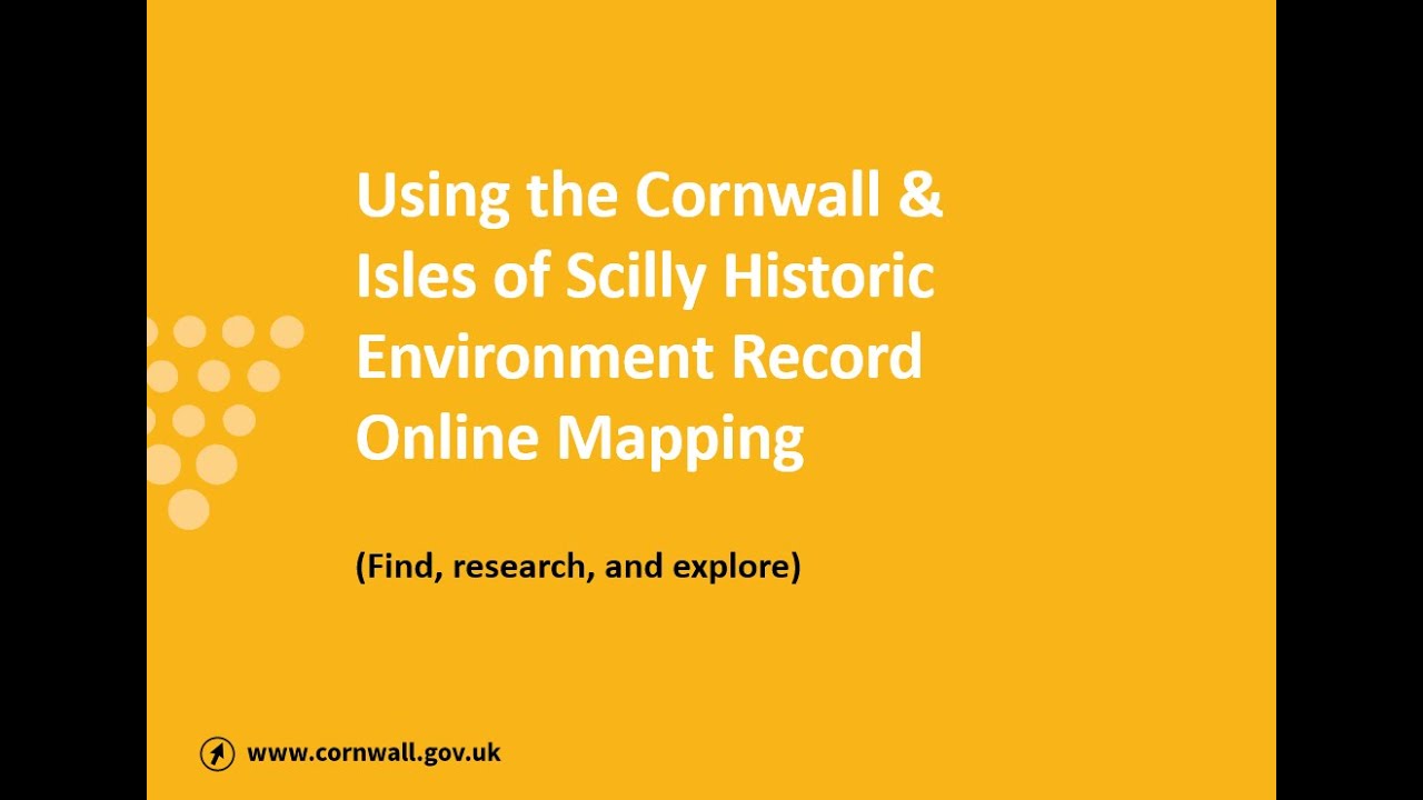 Cornwall's Local Heritage List Project – Interactive Online Mapping Part 3