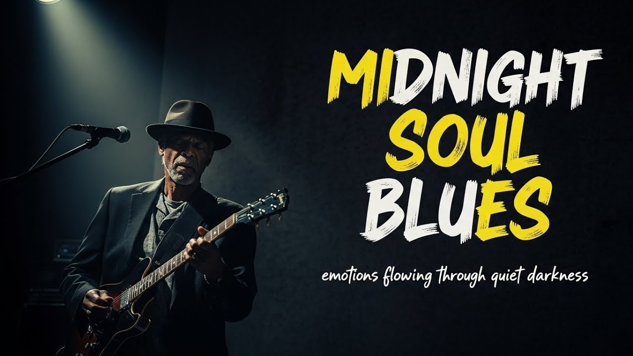 Jimi Hendrix, Clapton, SRV Inspired Raw Soul Blues Rock Ballads Electric Night Pulse