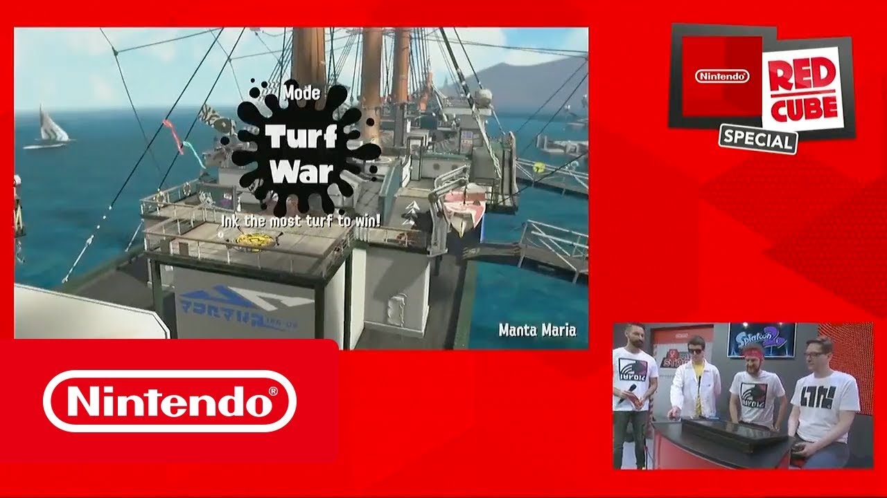 Splatoon 2 - gamescom 2017 Pr&auml;sentation zu Revierk&auml;mpfen (Nintendo Switch)